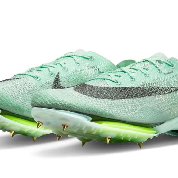 Nike Air Zoom Victory Track Spikes-Size 15 US-Mint Green- no spikes included - Picture 3 of 16